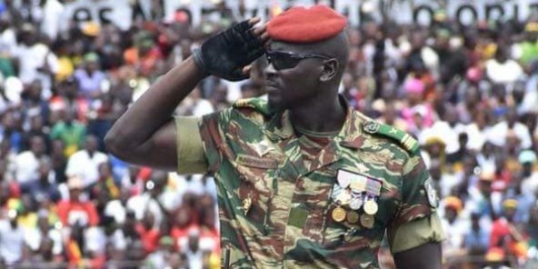 Le Lieutenant-Colonel Mamadi Doumbouya nommé Président de la Guinée ce 28 septembre 2021.