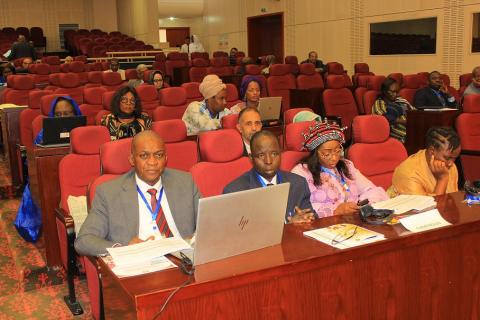 Plaidoyer, pour les femmes et les filles du Sahel, le rôle des parlementaires, des pays SWEDD, au centre, de la rencontre de Nouakchott,